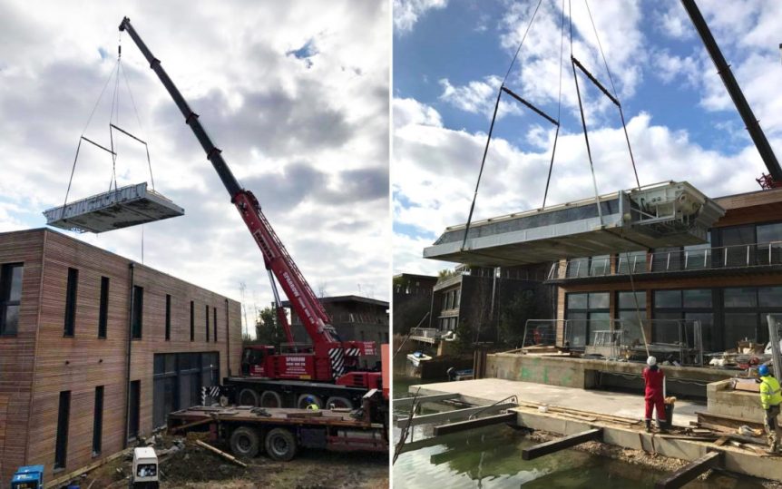 Lift-of-preformed-swimming-pool