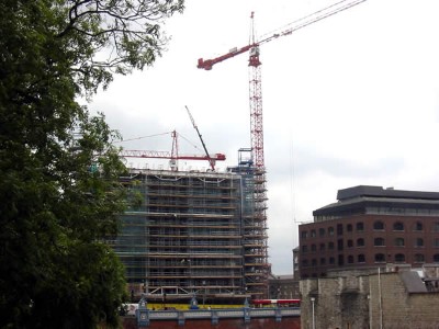 rooftop crane hire London
