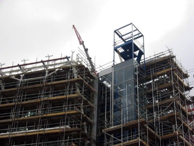 rooftop crane hire London