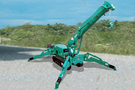 Spider Crane Hire contract lift