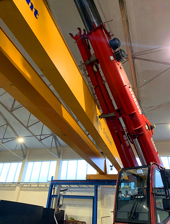City Crane Melksham, Wiltshire
