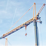 self erecting tower crane
