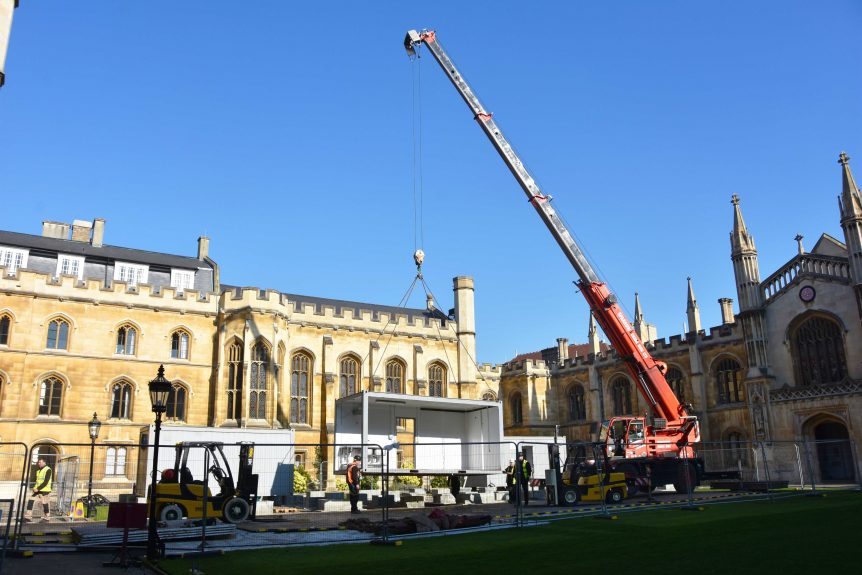Crane hire Corpus Christi Cambridge