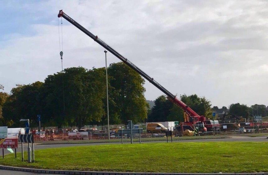Crane hire Quedgeley Gloucester