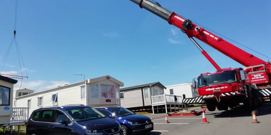 caravan Lift Devon