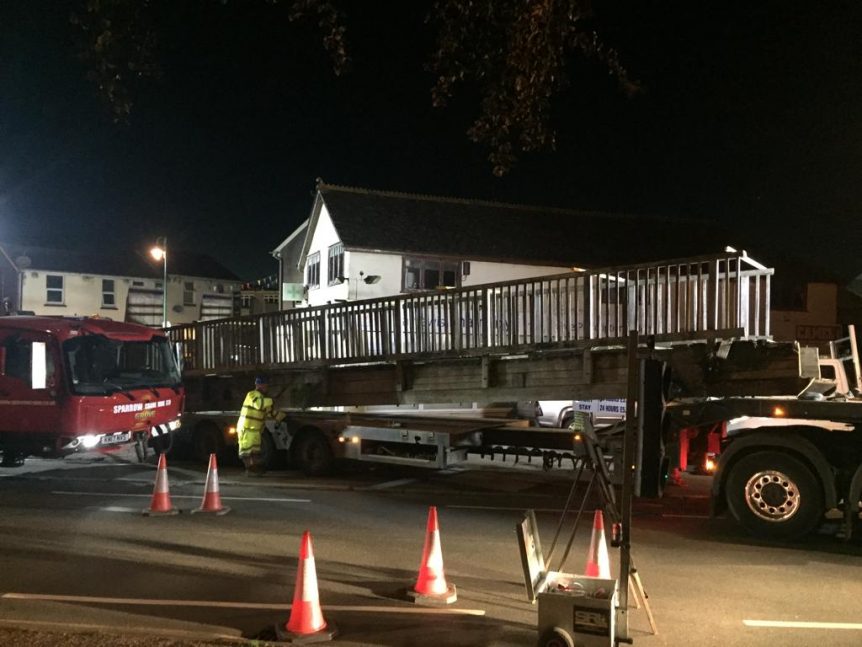Crane Lift Wadebridge