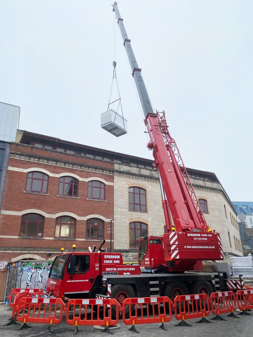 Crane Lift Air Con