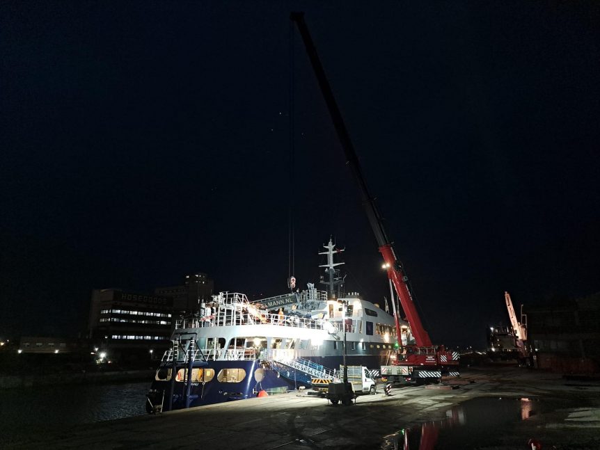 Grove GMK5250L Avonmouth Docks