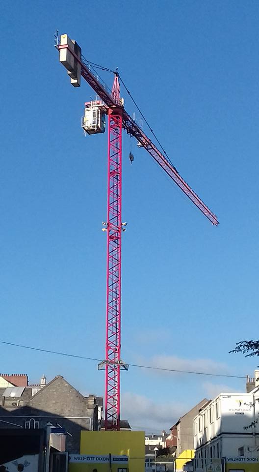 mobile tower crane Plymouth