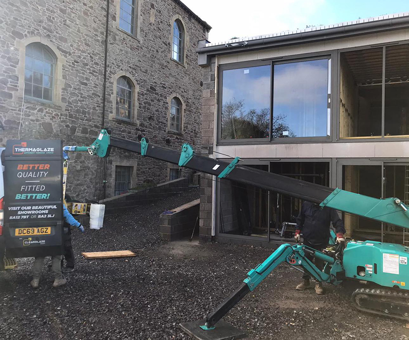 spider crane in Coleford