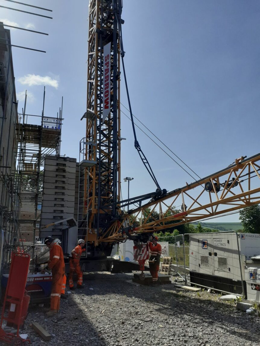 Dismantling Liebherr 81.1k