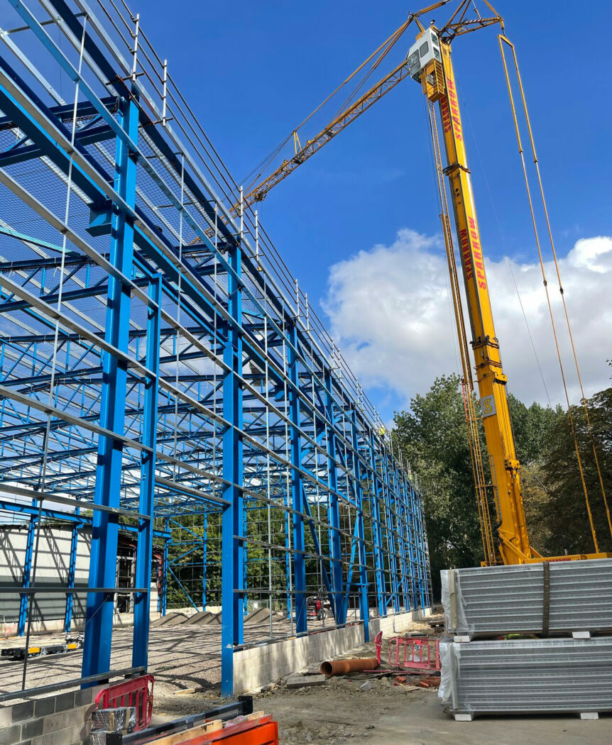 steel beam construction