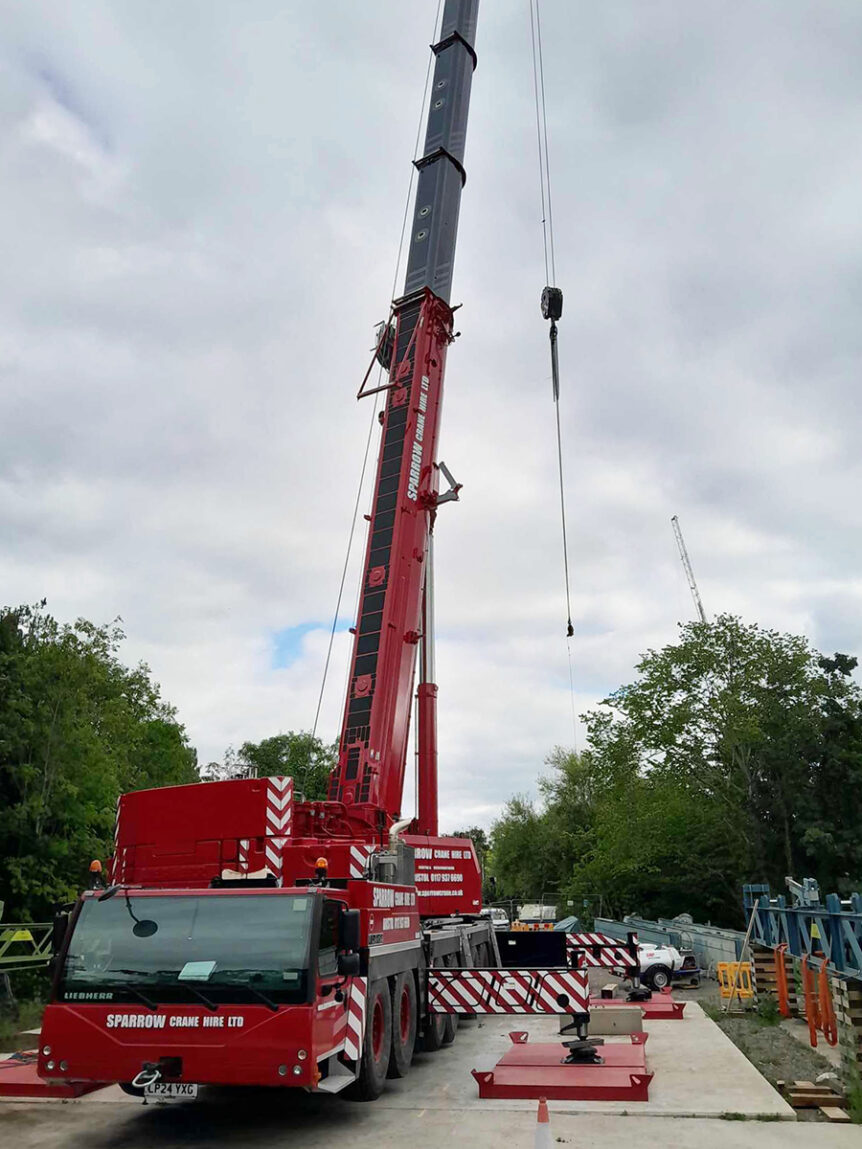 Liebherr LTM1300-6.3 Twerton, Bath