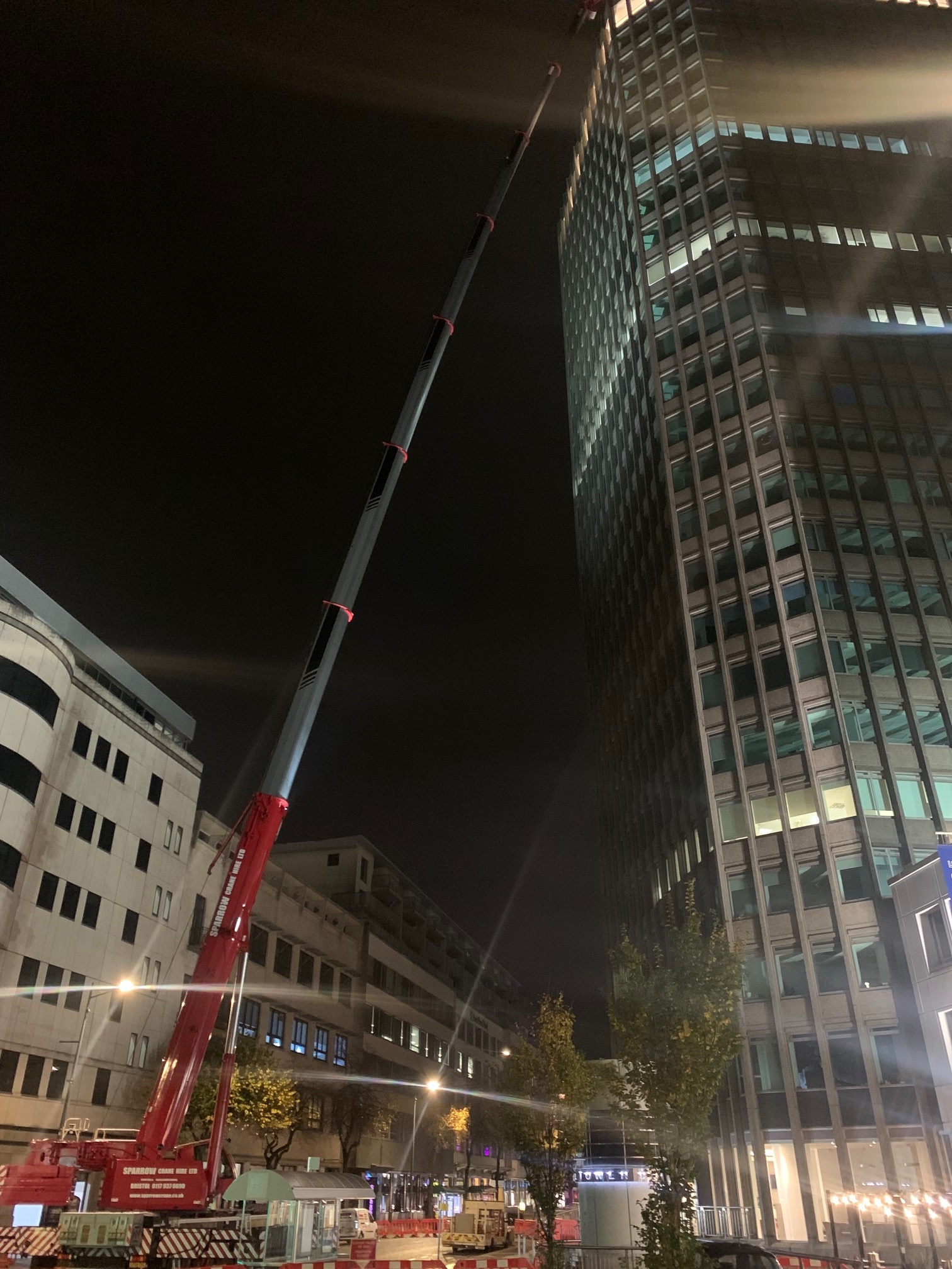 Liebherr LTM1300 6.3 in Cardiff