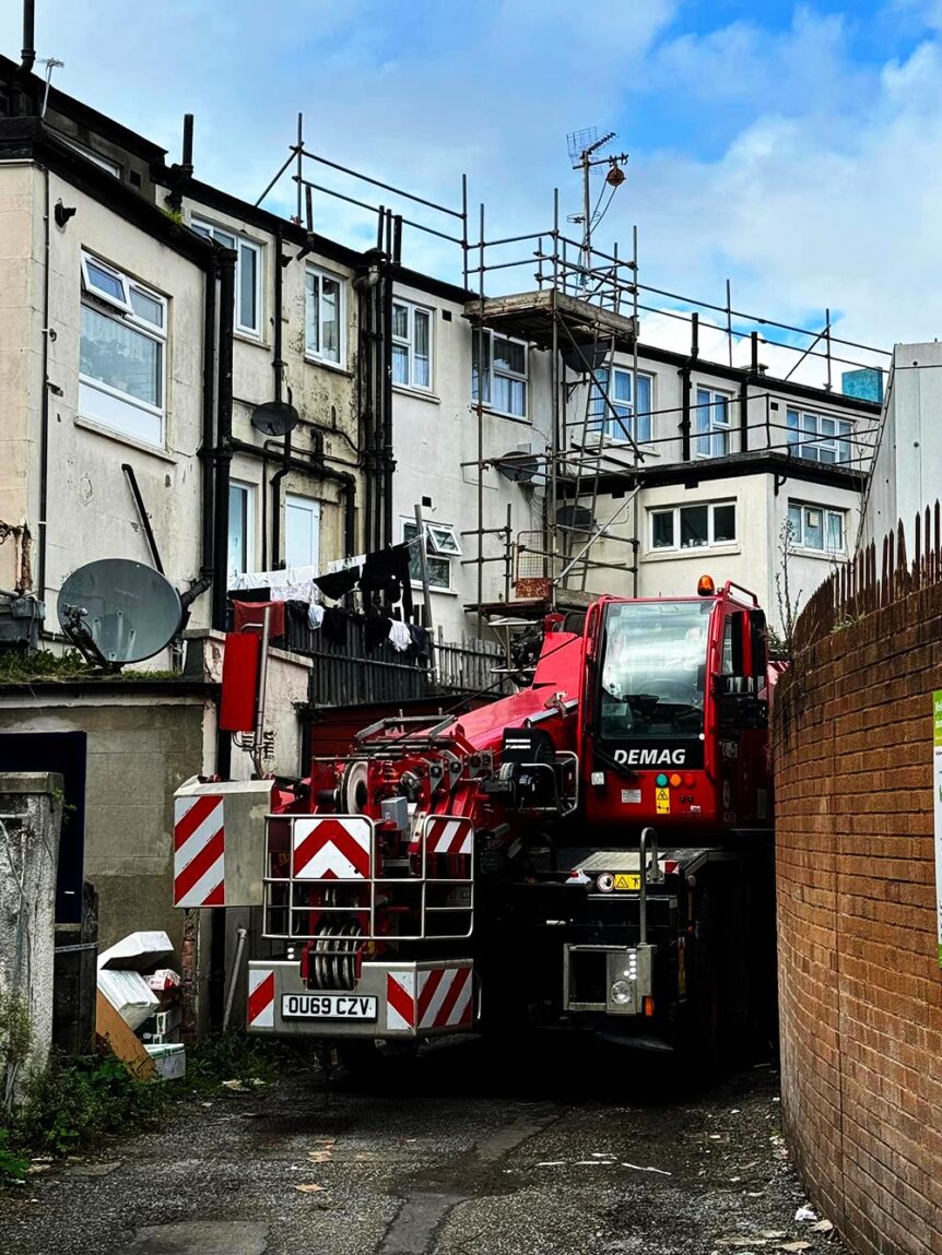 crane hire Weston Super Mare