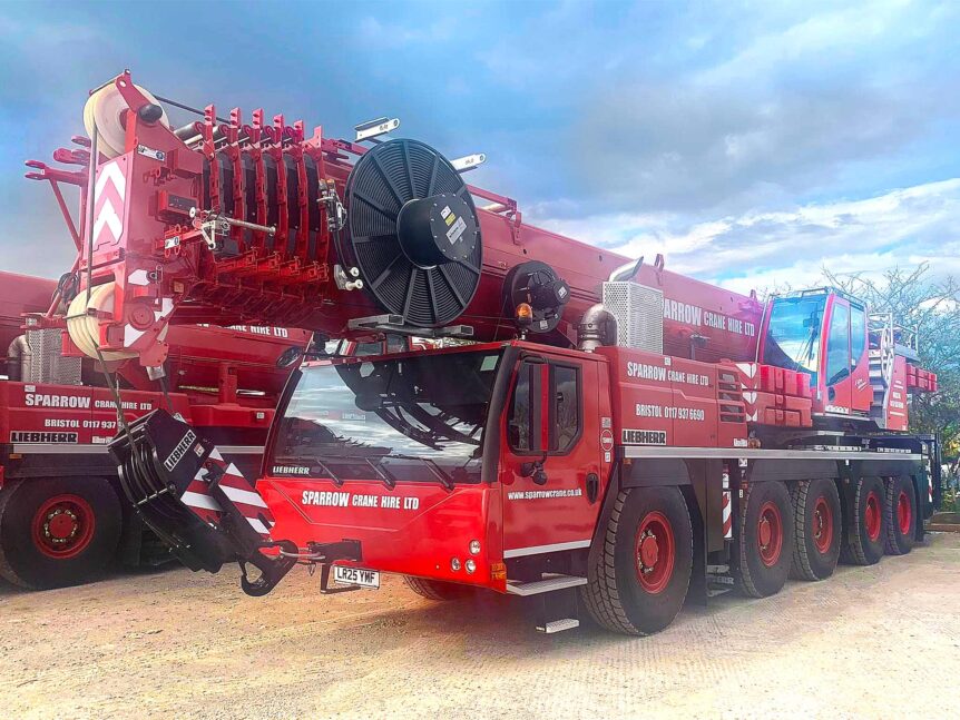 Liebherr LTM1150-5.3 Sparrow Crane Hire