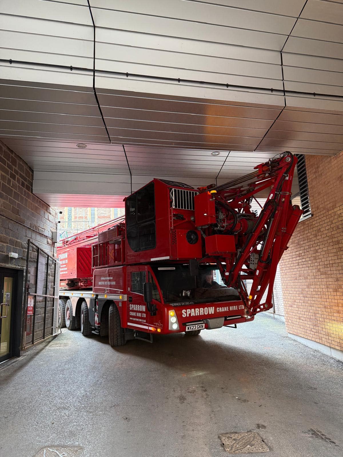 tight squeeze British Royal Infirmary Bristolt