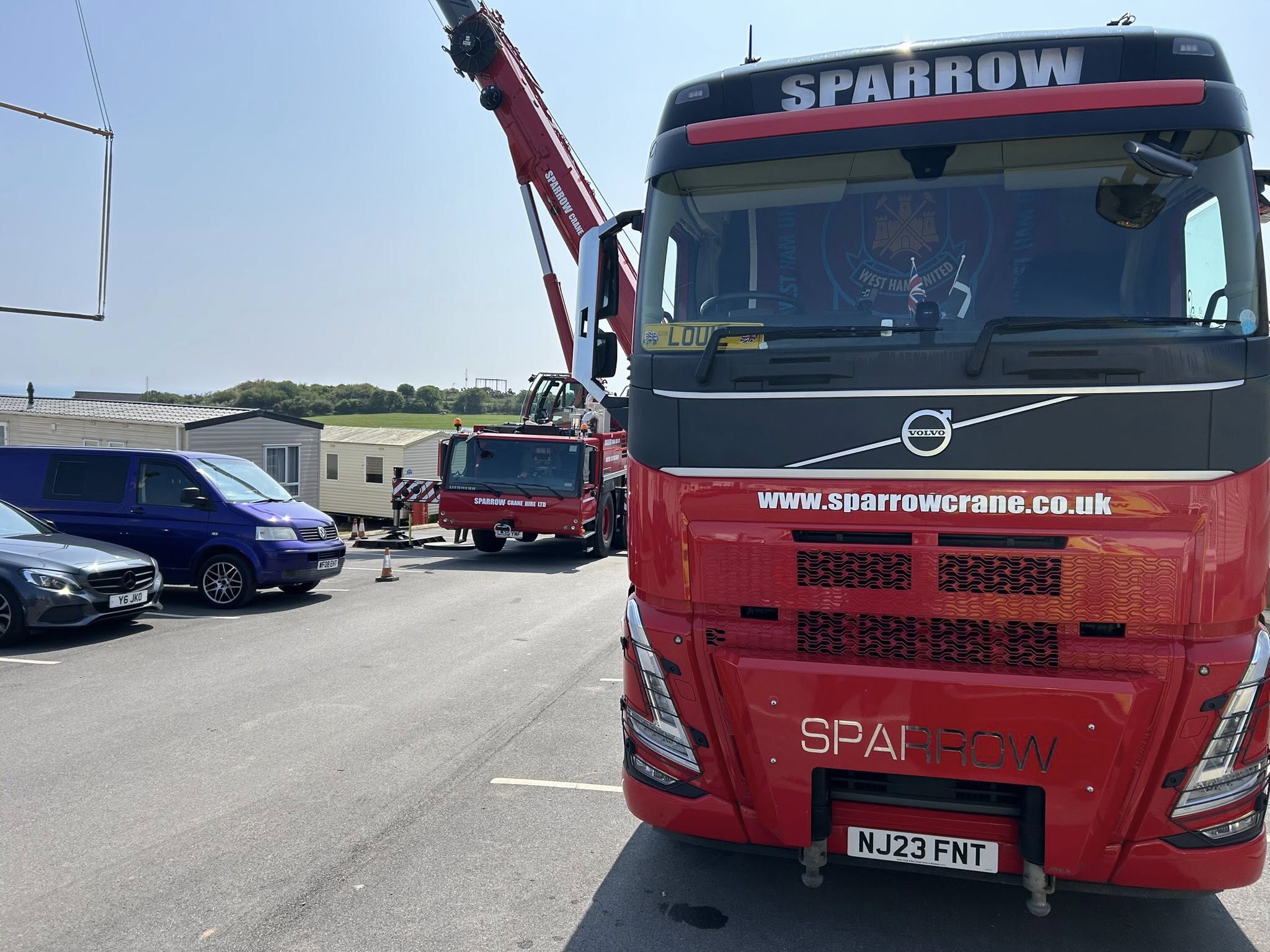 Sparrow Liebherr LTM1150-5.3 and Hiab