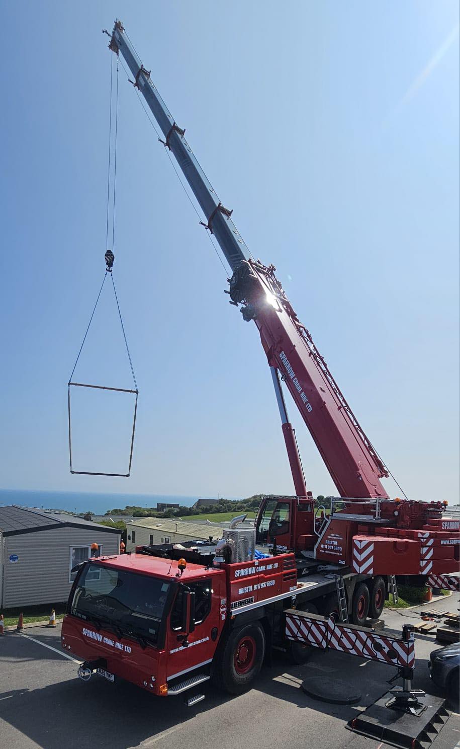 crane hire LTM1150-5.3