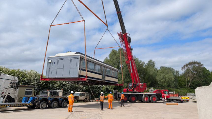 crane lift Wiltshire