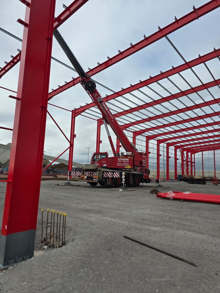 Sparrow crane hire Bristol Port
