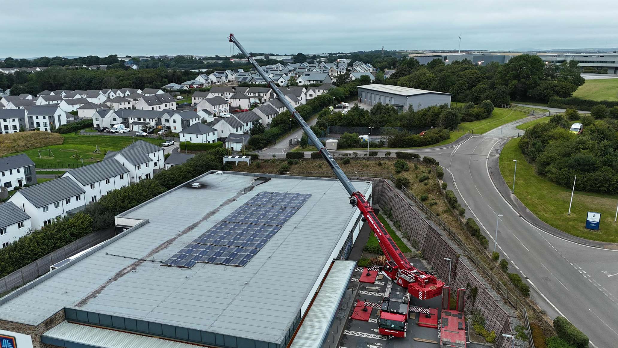 Sparrow crane hire Chiller Lift